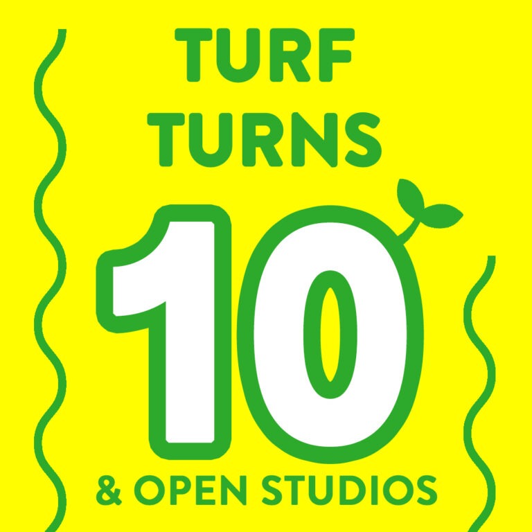 turf turns 10 and open studios