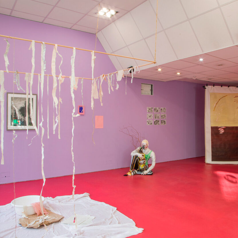 a photograph of the 'Solastalgia' exhibition